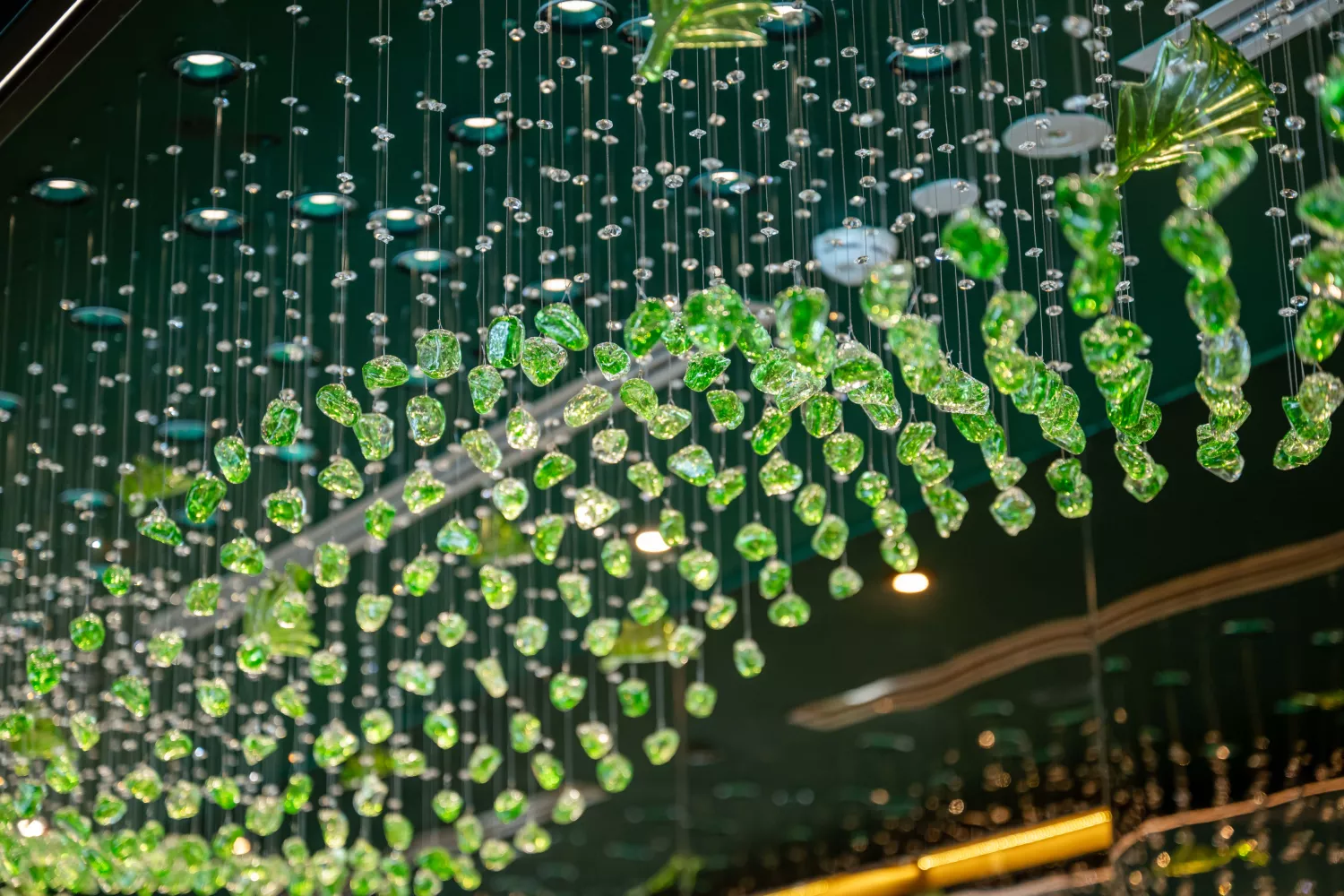 AIRA chandelier detail