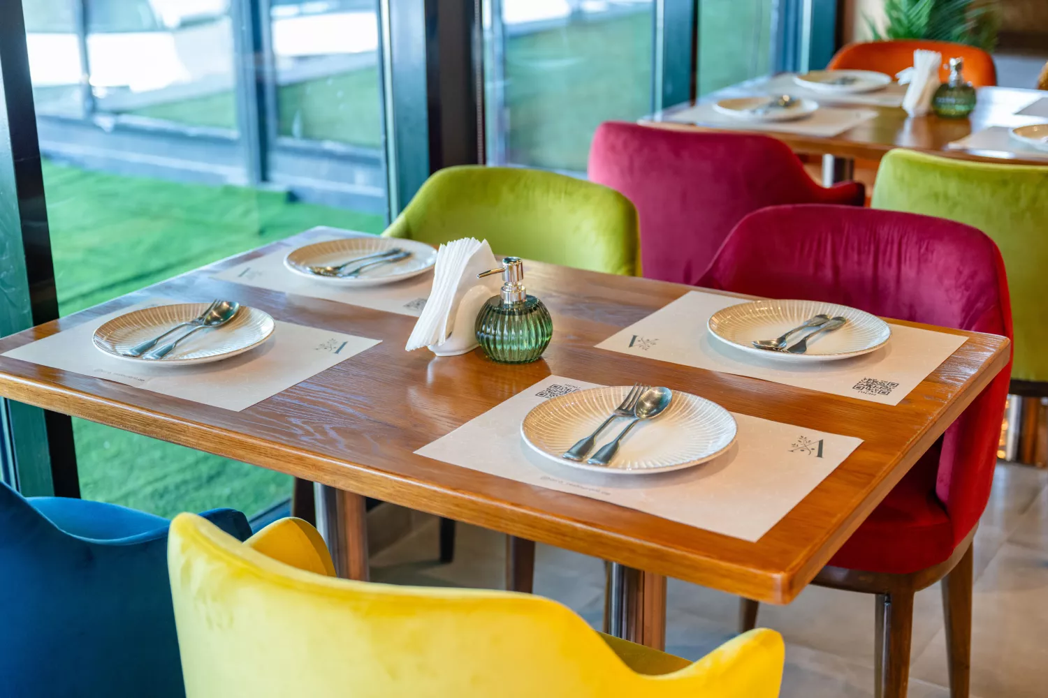 AIRA colorful chairs