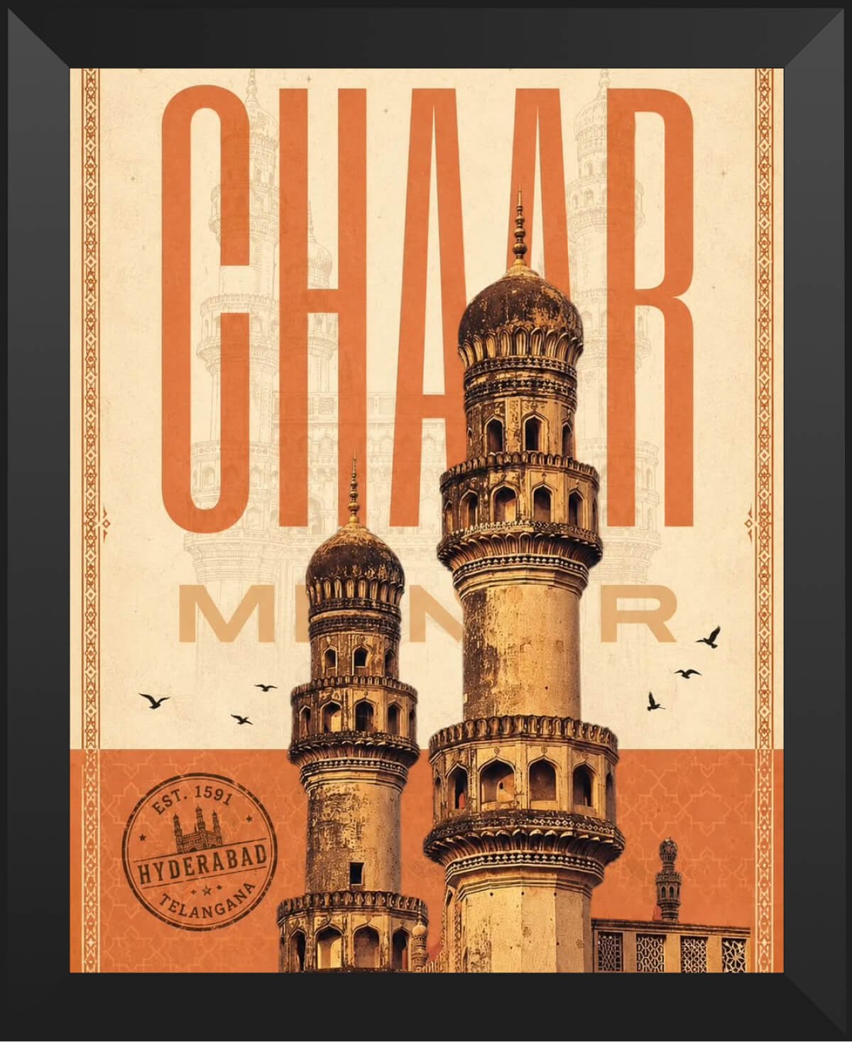 Charminar frame