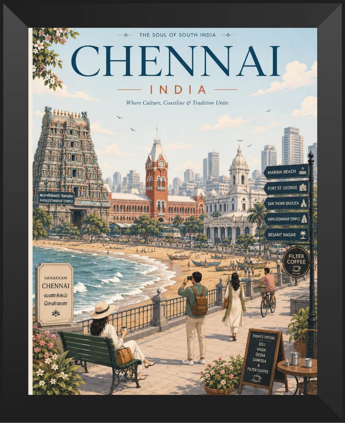 Chennai coastal frame