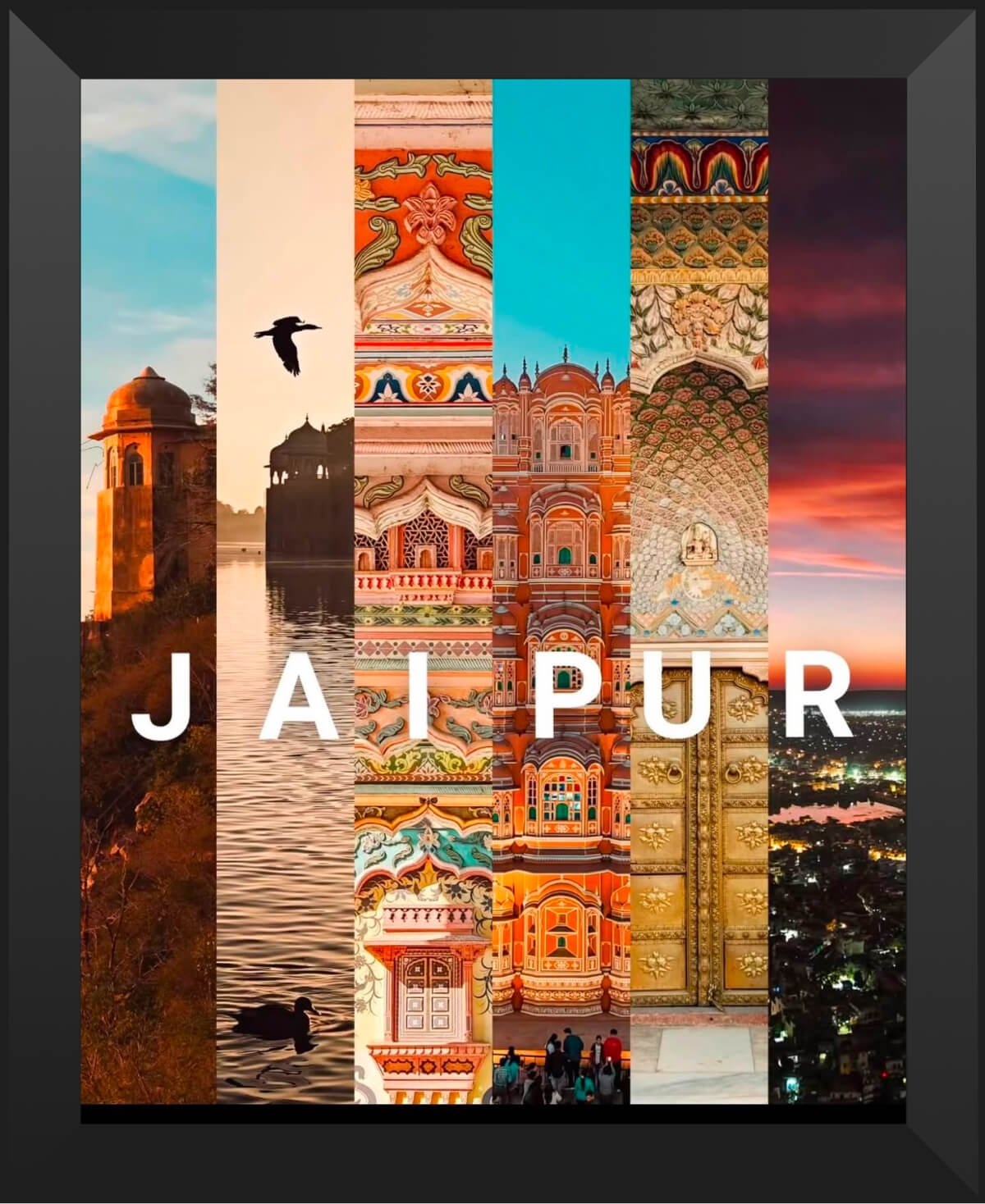 Jaipur strip frame